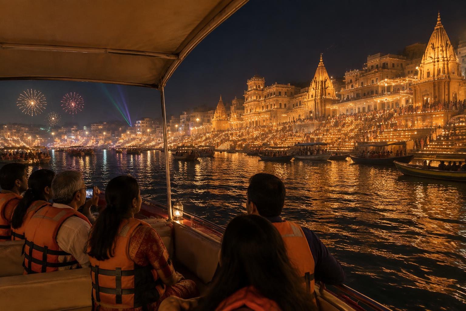 Dev Deepawali Boat Bookings — 2026
